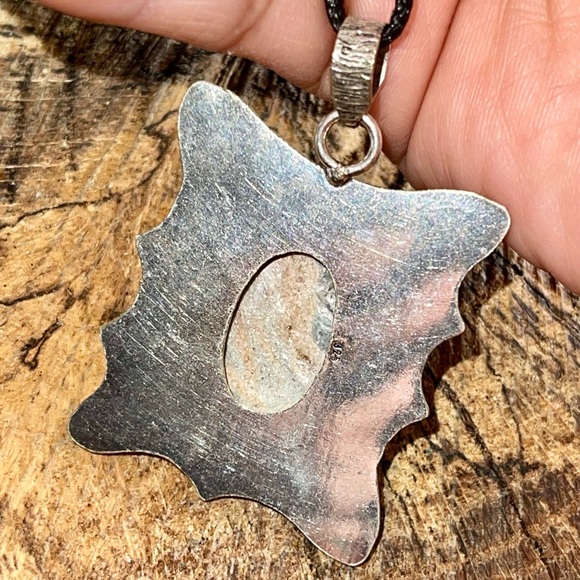 Ruby Fuschite Pendant 2” - Picture 3 of 7